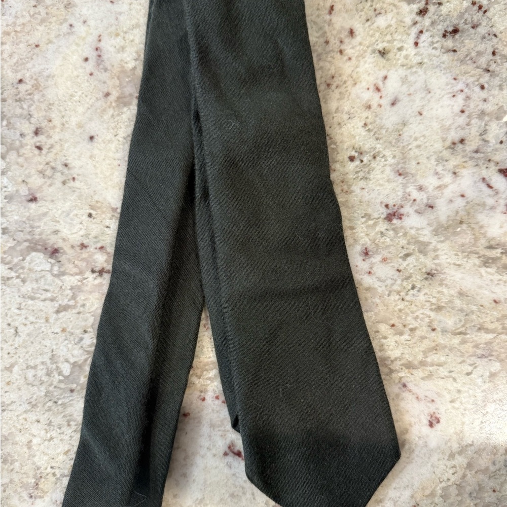 Dark Green Men’s Dress Tie - J Crew